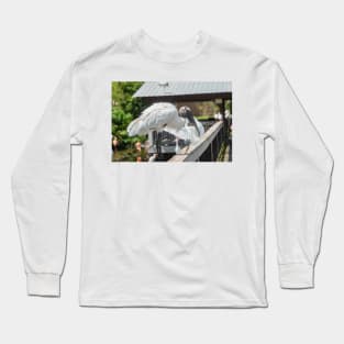 King of  Wood stork Long Sleeve T-Shirt